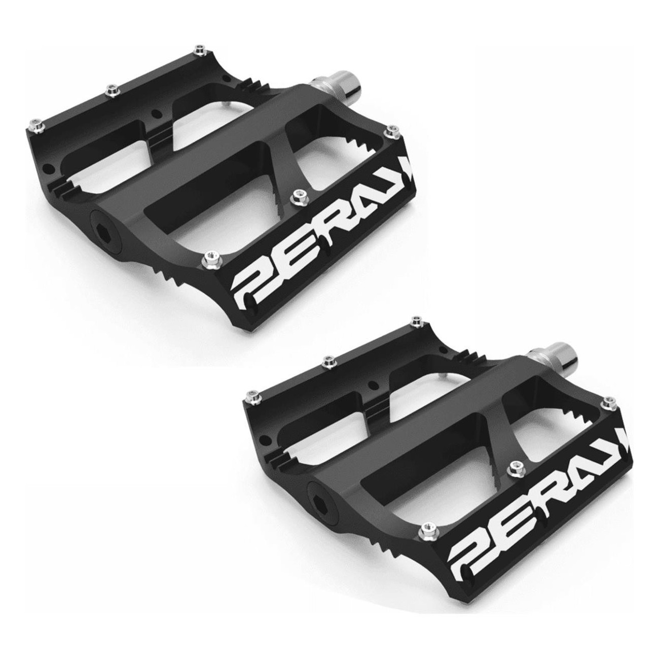 Pedales Zeray ZP-A997 Planos Offroad Negros - 446g, Rendimiento y Fiabilidad - 1