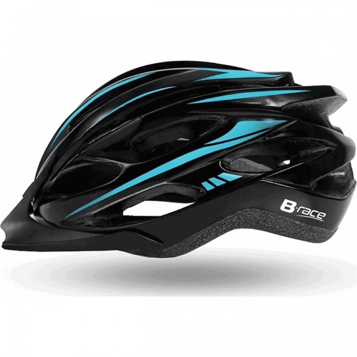 Casco de Ciclismo Granith In-Mold Negro/Azul Talla L (58-62 cm) EN1078 - 1