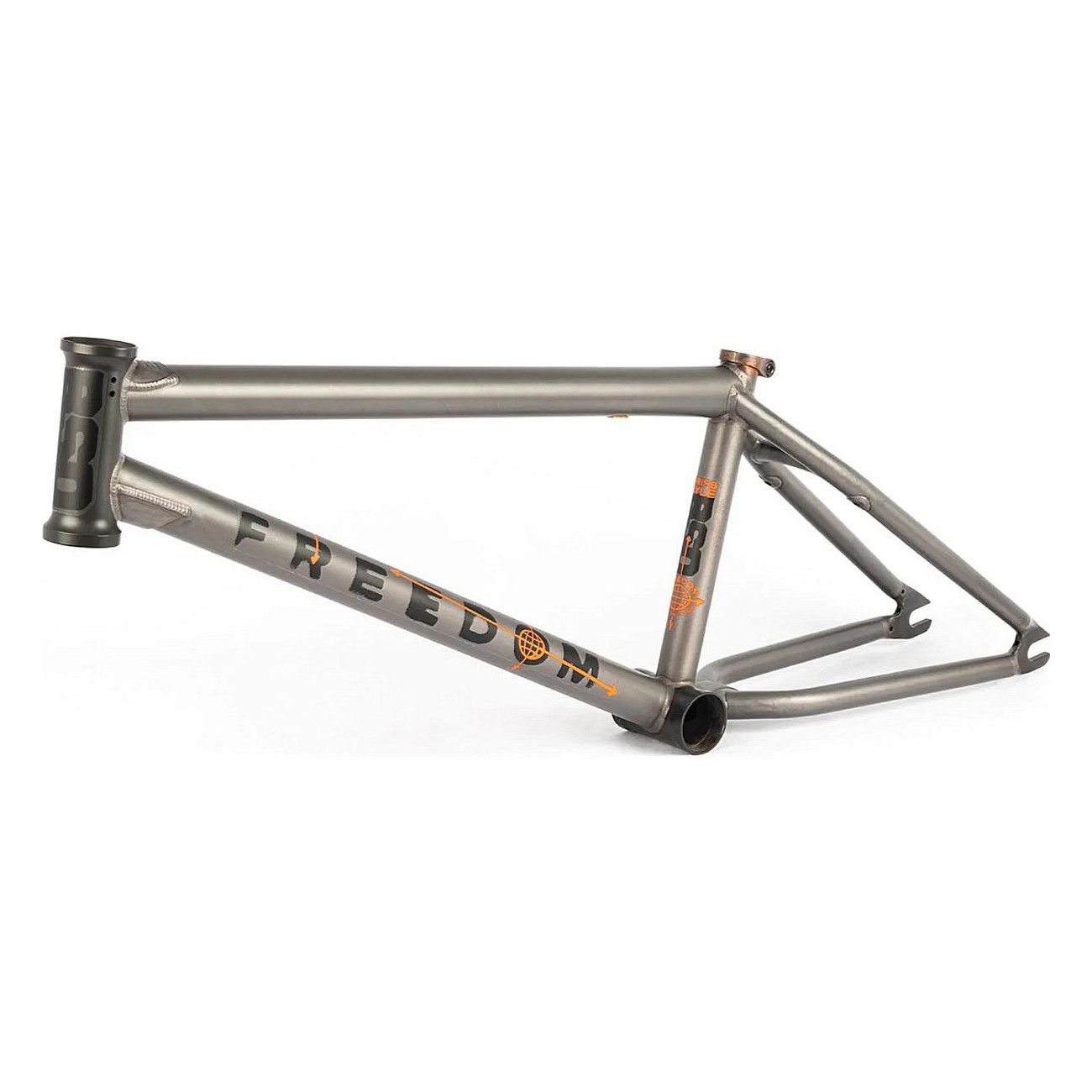 Freedom 20.5' Raw Flat CrMo 4130 Frame for Cycling - 1