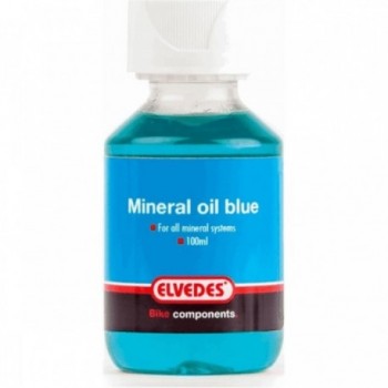 Elvedes Blue Mineral Brake Oil 100 ml for Hydraulic Brake Systems - 1