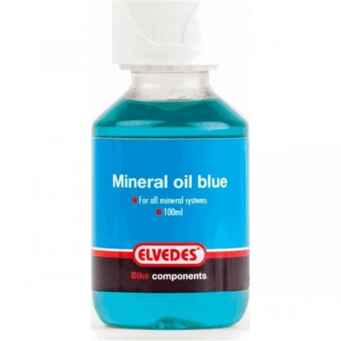 Olio Freni Minerale Blu Elvedes 100 ml per Impianti Frenanti Idraulici - 1 - Olio - 8716706015898