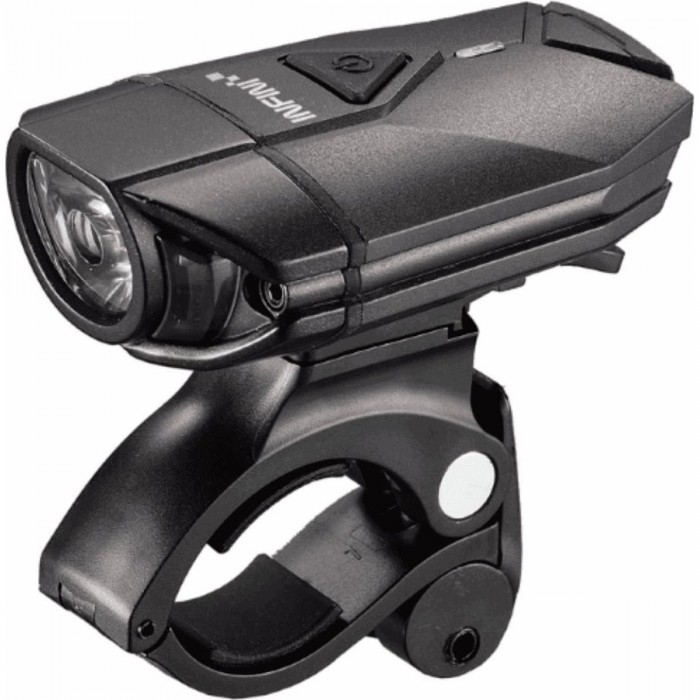 Lumière avant LED 3W 300 Lumen USB rechargeable INFINI Super Lava noire pour vélo - 1