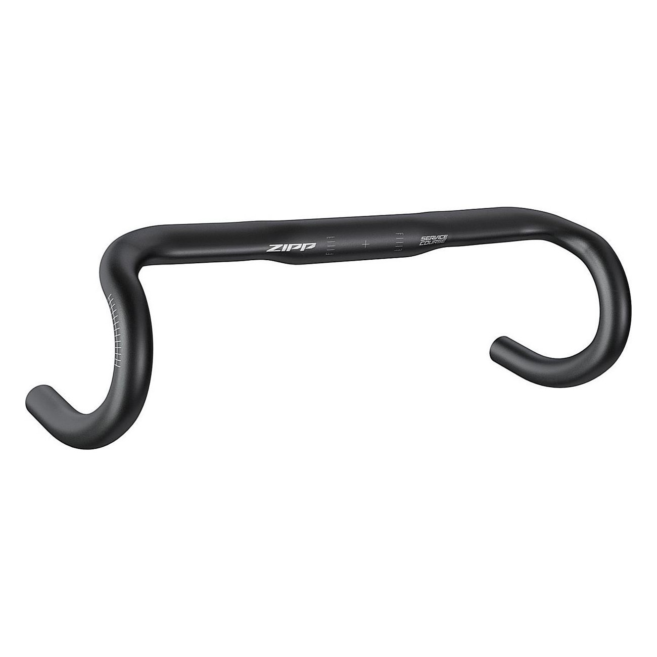 Zipp Service Course 70 Ergo Handlebar 42cm Black - Ergonomic Aluminum - 1