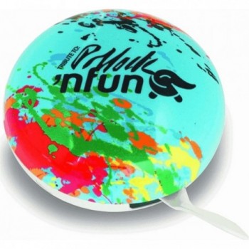 NFUN Pollock Bicycle Bell 60mm Steel with Colorful Design - 1