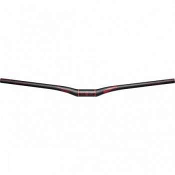 Reverse Seismic Carbon Handlebar 810mm Ø35mm/25mm Matte Black-Red for MTB - 1