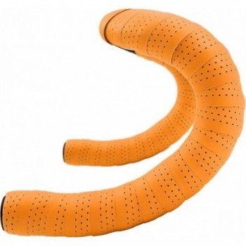 Eolo Soft Perforated Handlebar Tape 3mm Fluorescent Orange for Fixed Gear Bikes MVTEK - 1