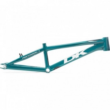 Telaio BMX DK Professional X Frame Pro 20.5' TT Laguna - Design Campione del Mondo, Alluminio Idroformato, Blu/Verde - 1 - Telai