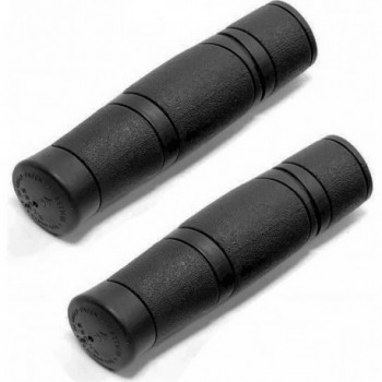 Poignées MTB Progrip 942 en PVC Noir 120mm ø22mm - Confort et Performance Supérieure - 1