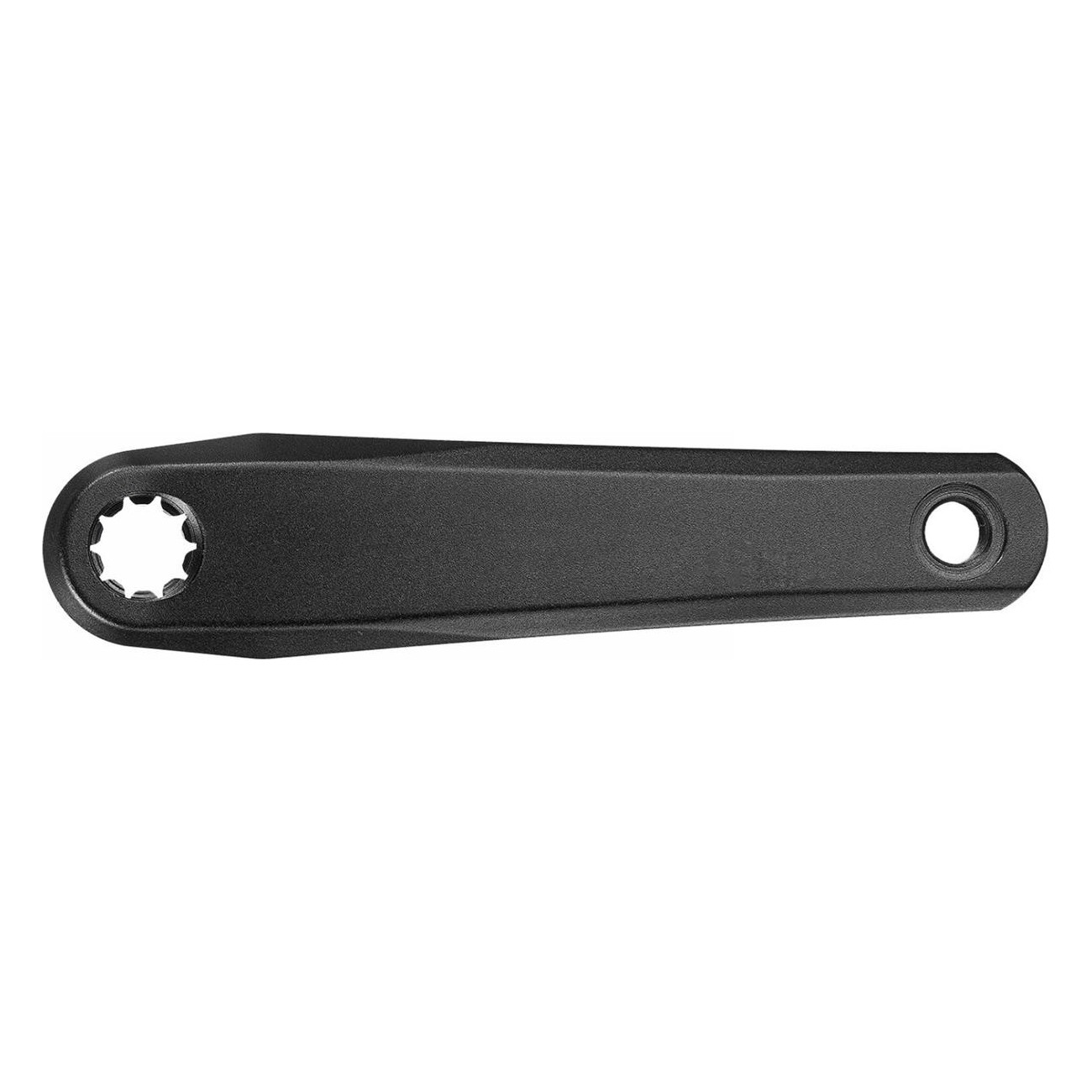 Black Aluminum Right Crank 170mm for Bosch Gen 2+4 & Brose, ISIS, 13mm Offset - 1