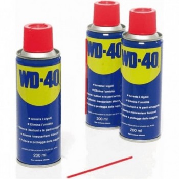 WD-40 Multi-Use Lubricant Spray 200ml - Rust Protection and Effective Lubrication - 1