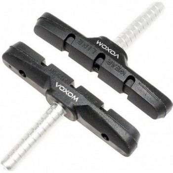 MTB Brake Pads Voxom V-Brake BRS5 70mm Black, Symmetric Pair for Cantilever - 1