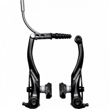 Vorderrad V-Brake MTB Alivio T4000 Schwarz mit Shimano Belägen - 1