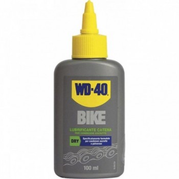 WD40 Bike Lubricating Oil 100ml with PTFE for Dry Chains - Optimal Lubrication - 1