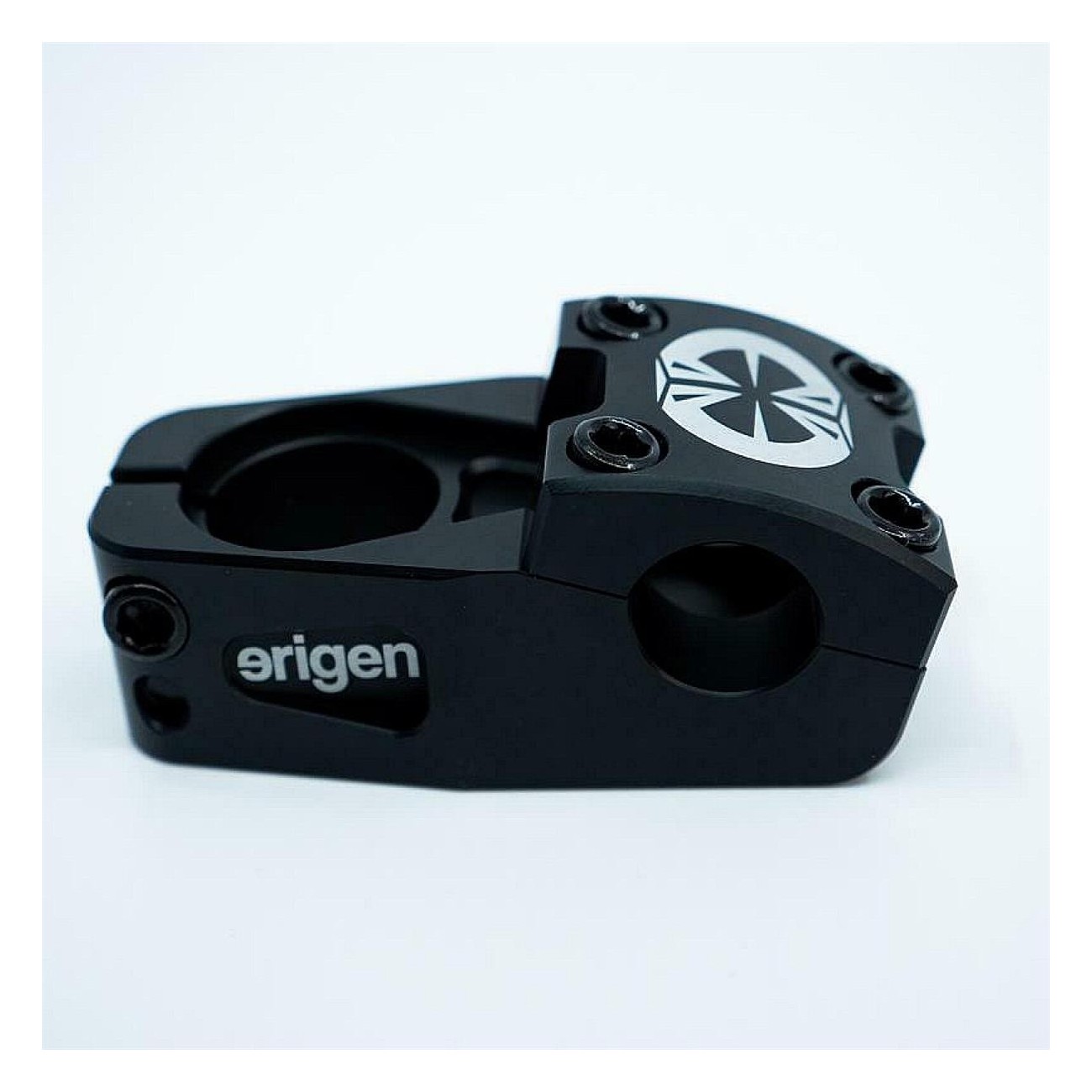 Erigen Enemy Black Handlebar Stem in CNC 6061 T6 Aluminum - 1