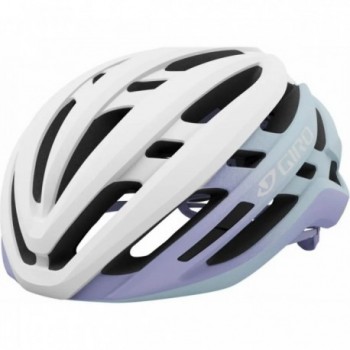 Casque Giro Agilis Blanc Violet Mat, Taille S (51-55 cm) - Style et Performance - 1