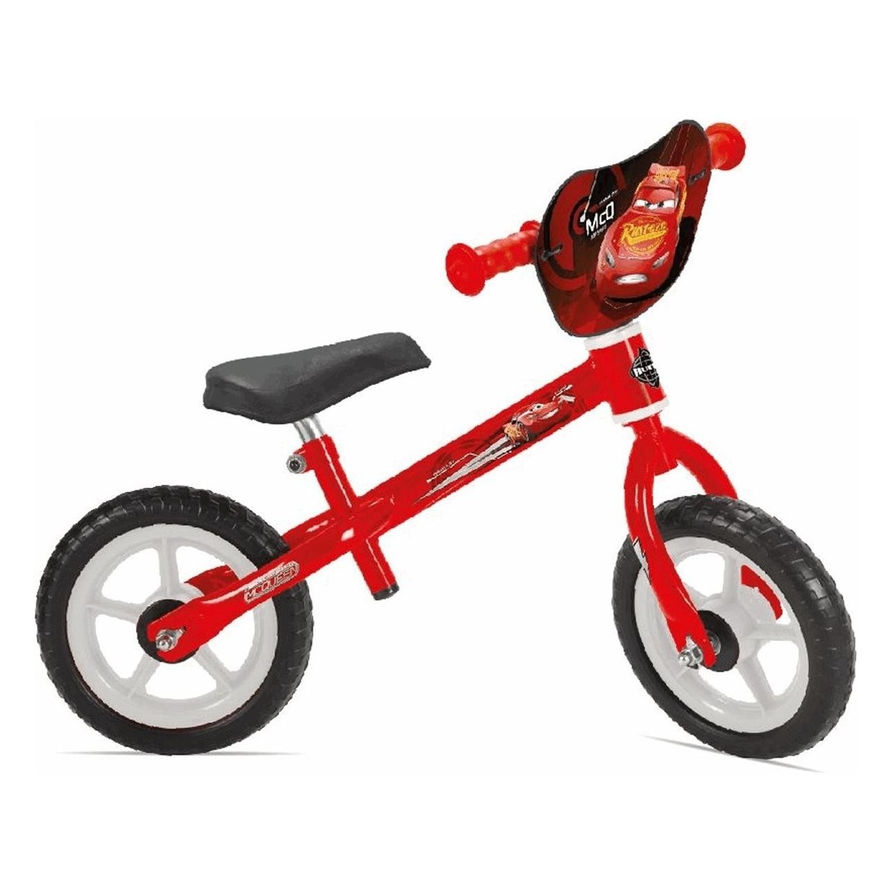 Cars Pedagogical Bike for Kids - Develops Balance and Coordination - 1