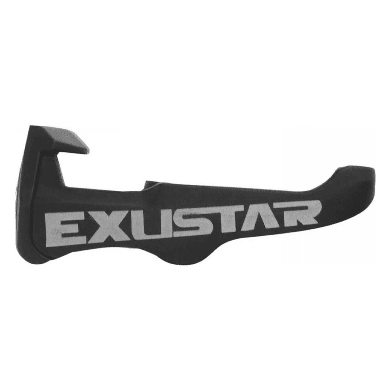 Exustar Rennpedale E-PR100PP Cr-Mo Schwarz mit E-ARC 10 Cleats, 245g - 3