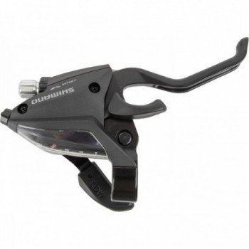 Leva Combinata Shimano ST-EF500-7R Destra 7 Velocità Nera per Freno a V - 1 - Pinze e comandi - 