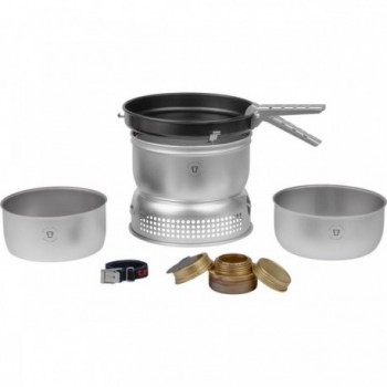 Trangia 25-23 UL/D Spirit Stove for 3-4 People with Lightweight Pots and Pan - 1