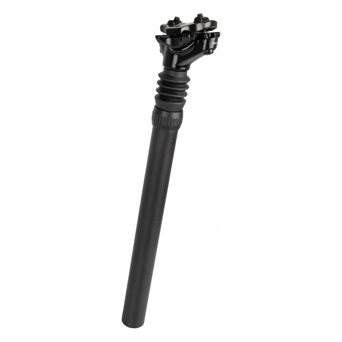 M-Wave SP-C3 Black Matte Aluminum Seatpost 30.9x350 mm with Graduated Scale - 1