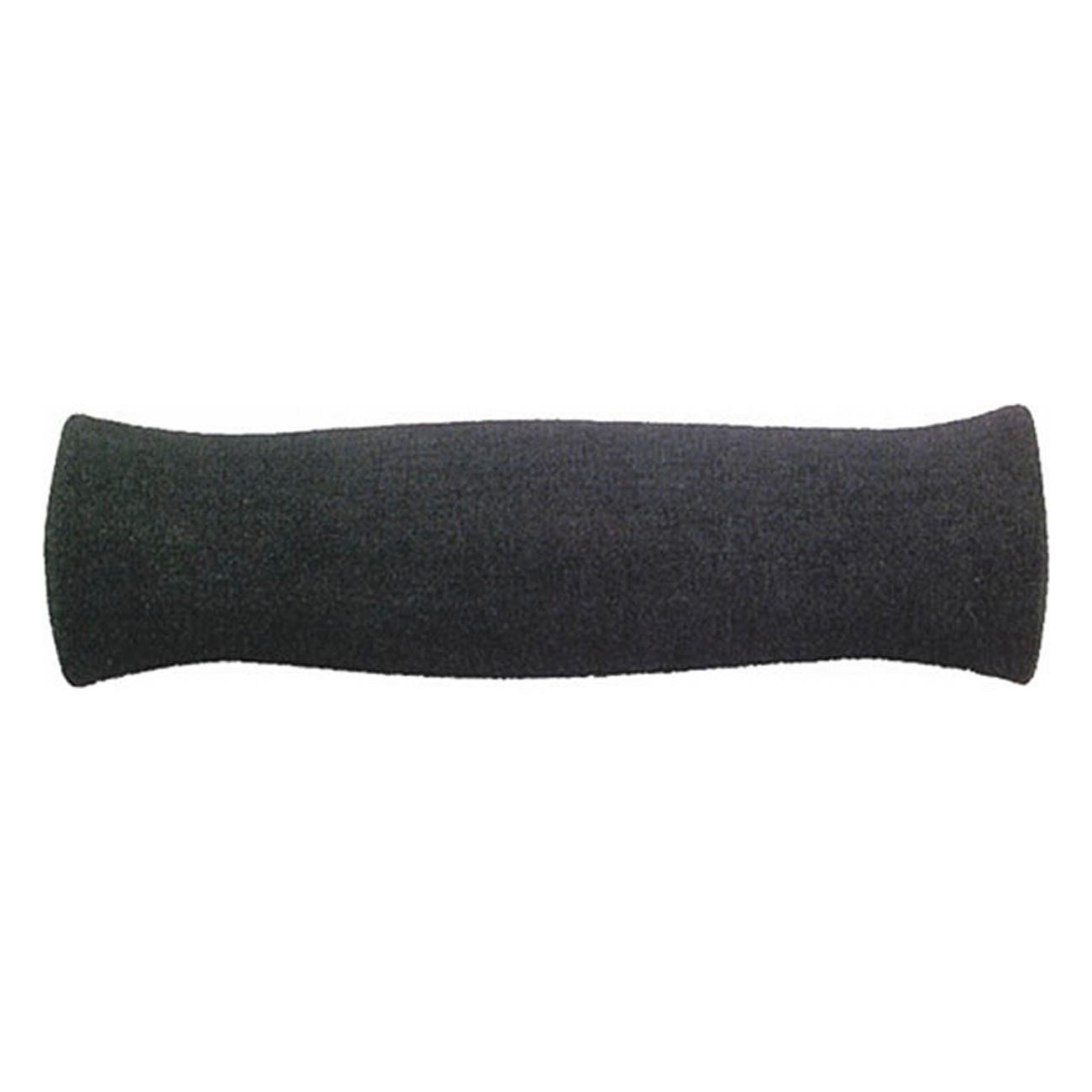 Velo High Density Foam Grips Black 125mm with Bar End Plugs, 35g - 1