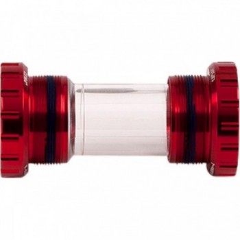 Calotte BSA in Ceramica Rosse per SRAM GXP - Compatibili con Telai 68/73 mm, Filettatura 1.37' x 24 T - 1 - Movimento centrale e