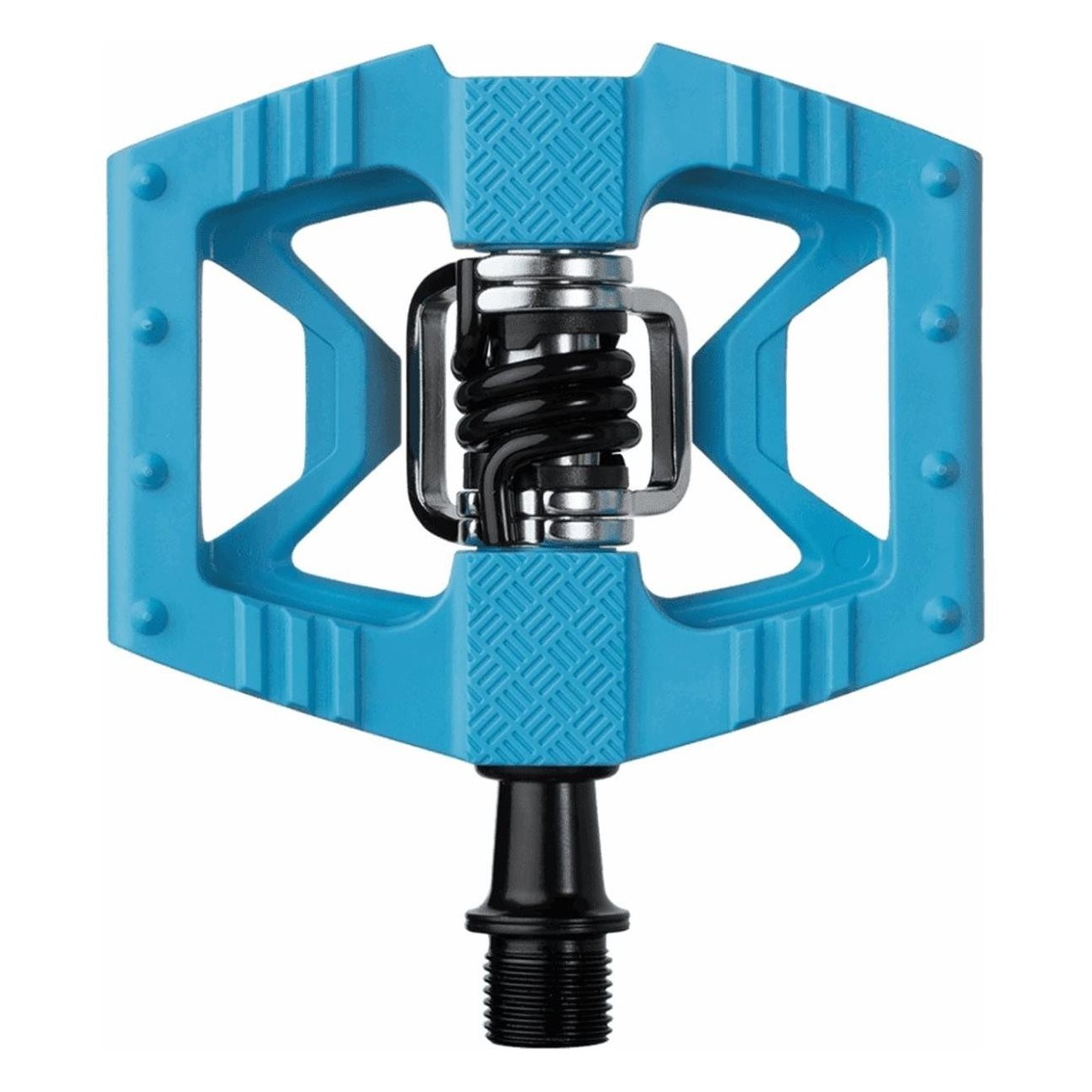 CRANKBROTHERS Double Shot 1 Blue Pedals - Versatile for MTB, City, Trekking - 2