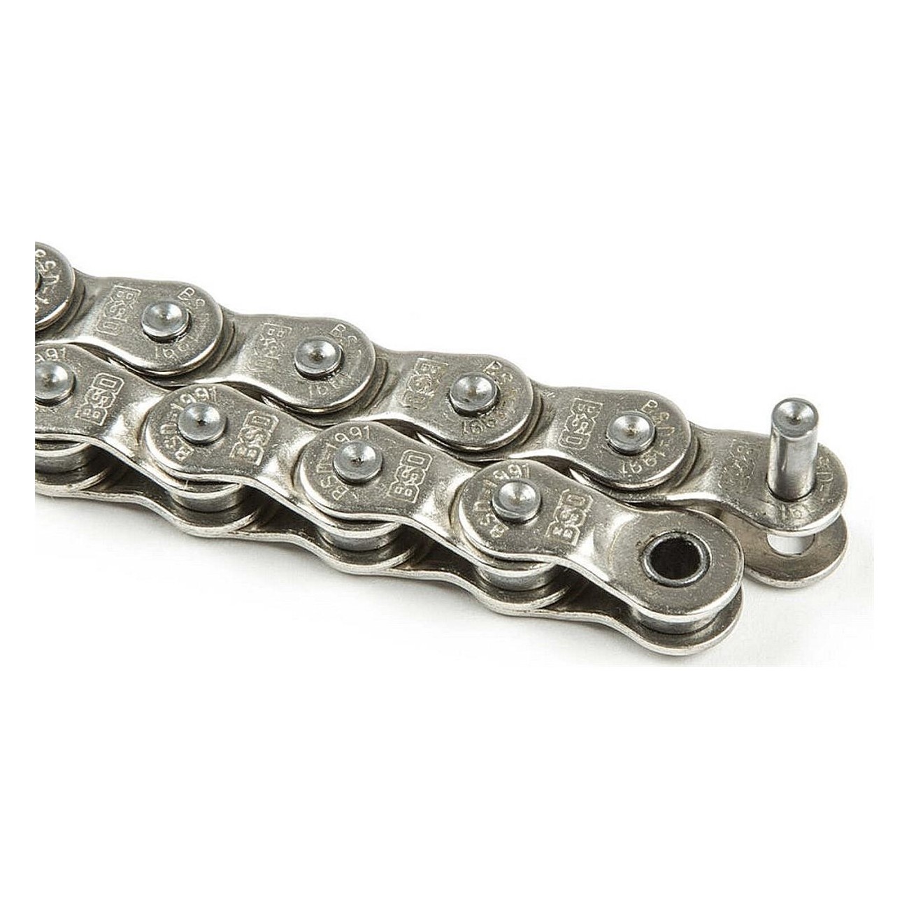 1991 Halflink Chrome Bike Chain - 96 Links, 1/2' x 1/8', 430g - 1