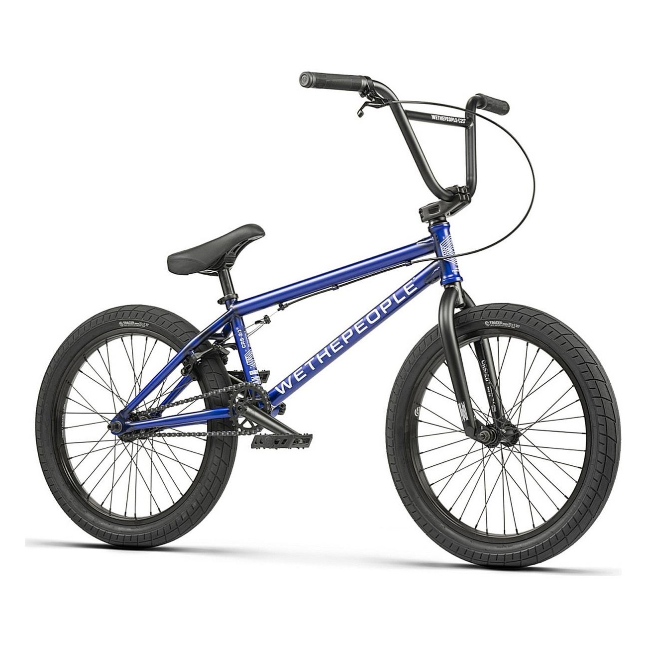 Wethepeople CRS FC 20' BMX Bike Transparent Blue 20.25' TT - 1