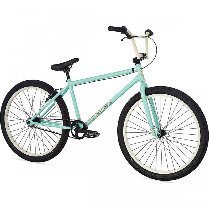 Bicicletta Schiuma di Mare CR - Telaio Cro-Mo, Geometria 26, Colore Menta - 1 - Bmx - 0745808299774