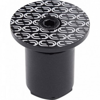 Tapones de Manillar de Aluminio Negro Deda Loop - Par de 24g - 1