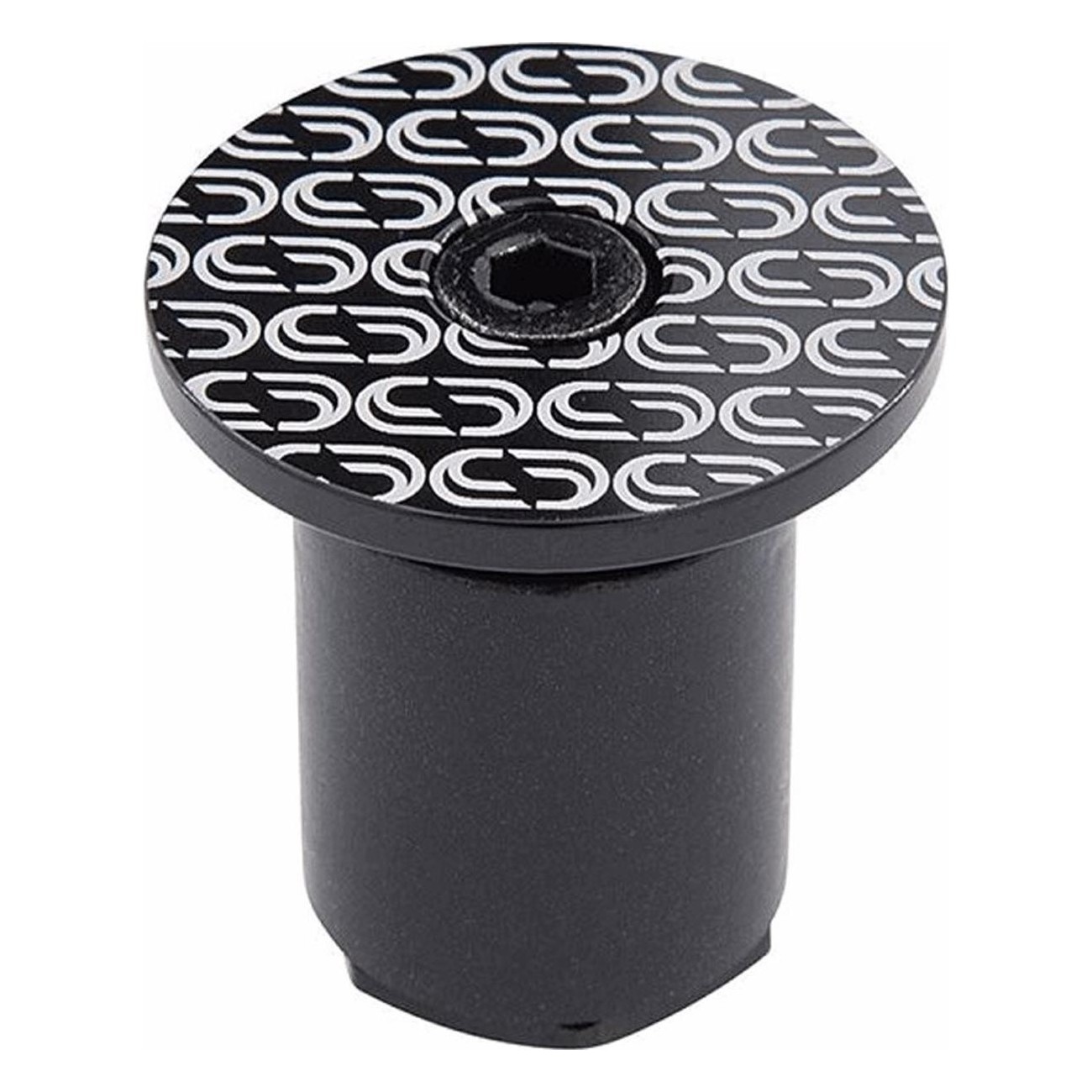 Tapones de Manillar de Aluminio Negro Deda Loop - Par de 24g - 1