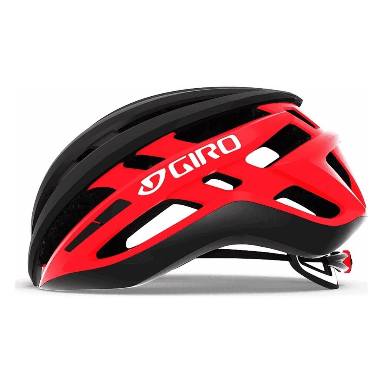 Casco Agilis Negro/Rojo 59-63cm con Sistema Roc Loc 5.5 y Tecnología In-Mold - 2