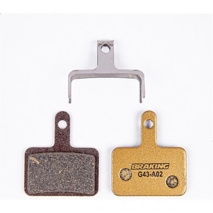 Sintered Carbo-Metallic Brake Pads for Shimano Deore - Set 1, Model F.I.R.S.T./INCAS 2.0 - 1