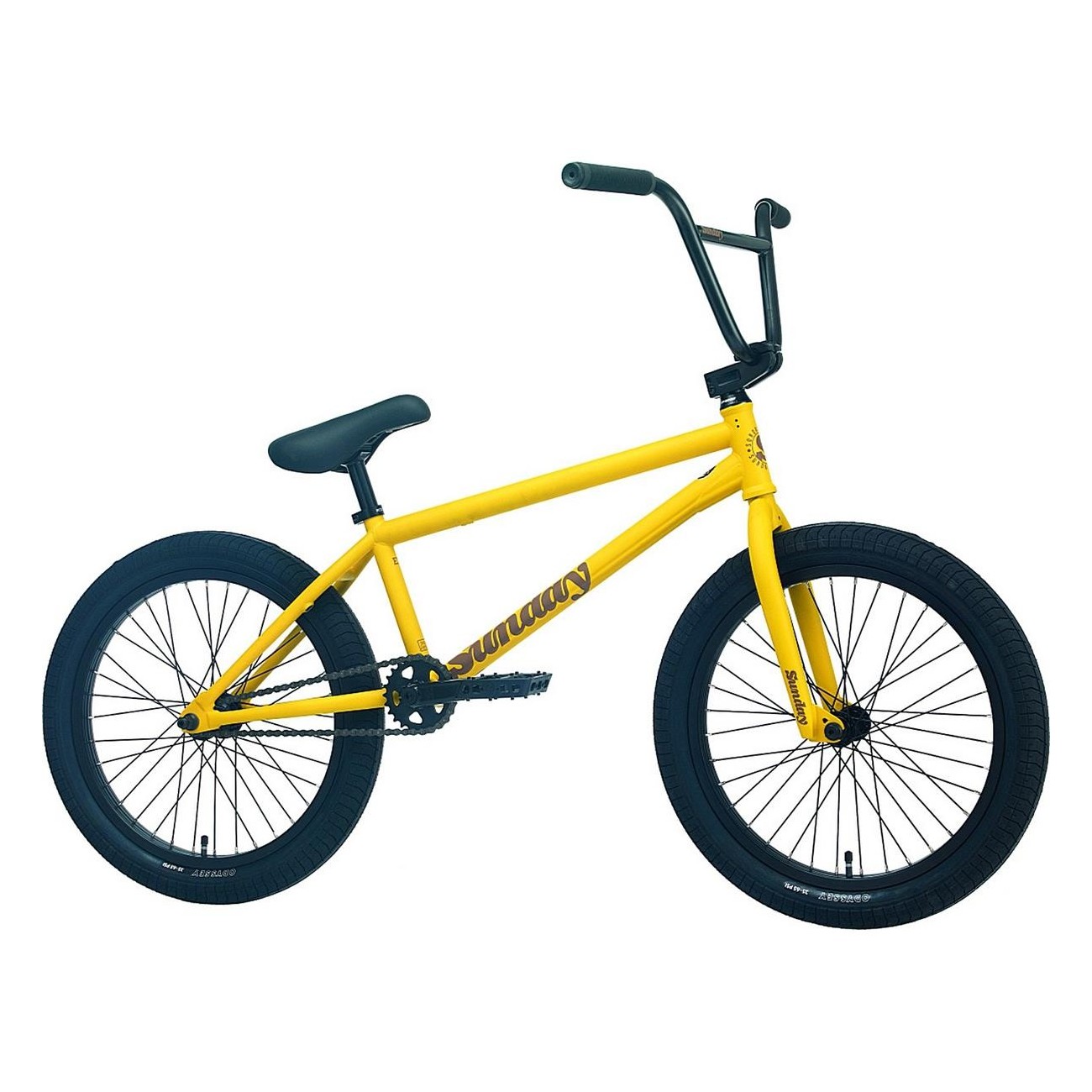 Sunday EX Julian Arteaga 20' BMX Bike Matte Mustard, 100% CrMo Frame - 1