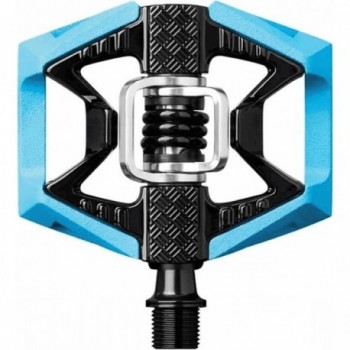 Pedales CRANKBROTHERS Double Shot 2 Azul/Negro para MTB y Ciudad - 1