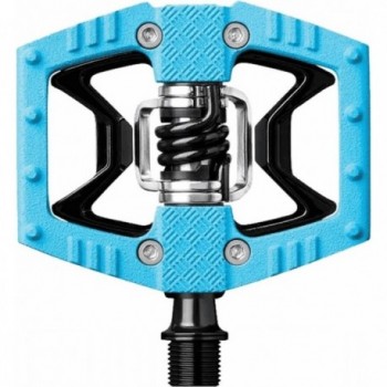 CRANKBROTHERS Double Shot 2 Blue/Black Pedals for MTB and City - Lightweight - 2