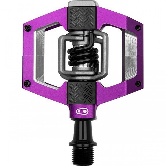 Mallet Trail Purple Pedals with Black Spring - Ideal for Trail and Gravel Riding - 1