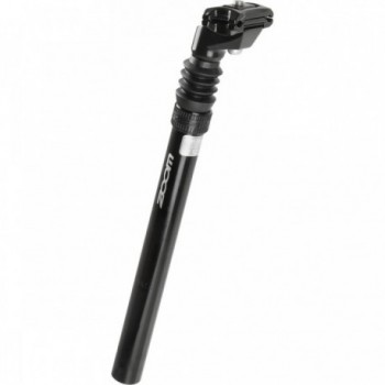 Black Aluminum Zoom Seatpost 350x27.2 mm with Adjustable Suspension - 2