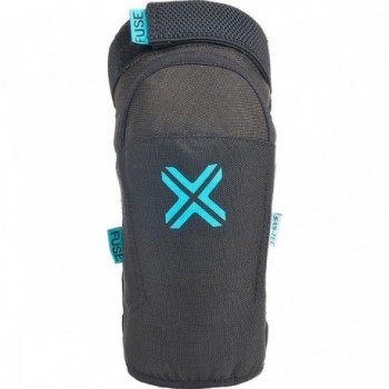 Codo Echo XS Negro-Azul con Fusible - Protección y Comodidad en Neopreno y Cordura - 2