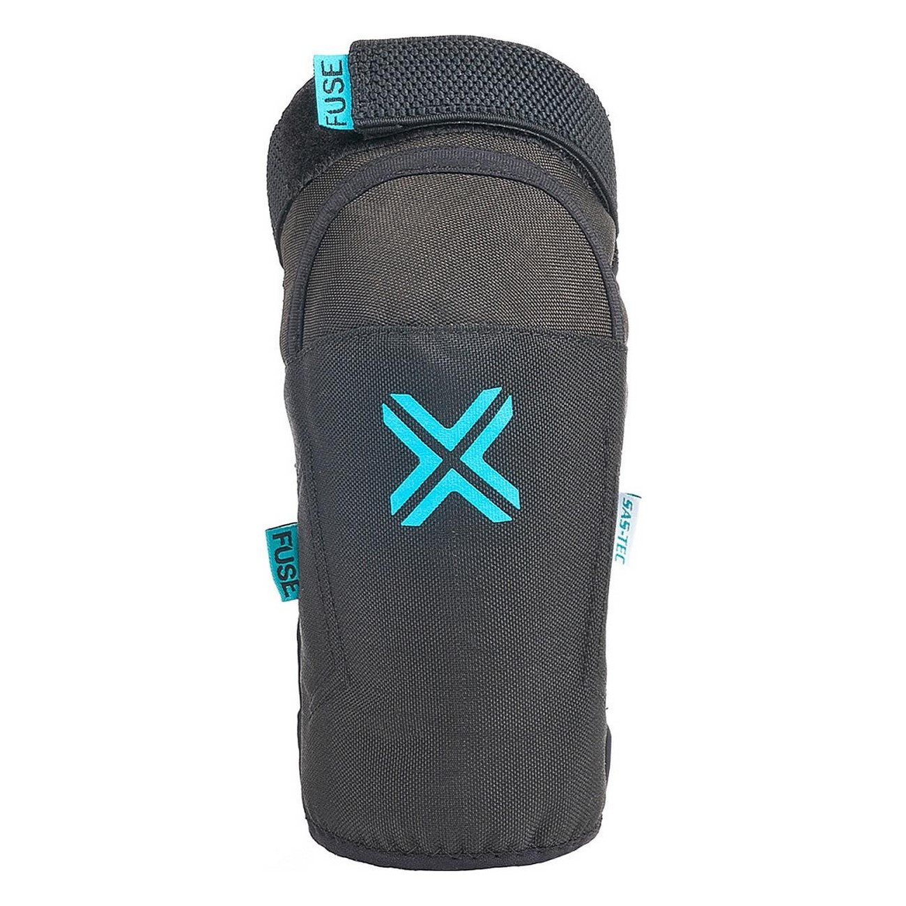 Codo Echo XS Negro-Azul con Fusible - Protección y Comodidad en Neopreno y Cordura - 2