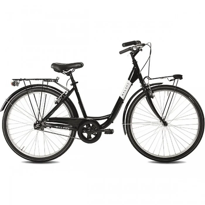 Bicicletta Vicolo 26.1 City L Nero, Taglia S, Ruote 26', Telaio Acciaio Hi-ten, Freni V-Brake - 1 - City - 8059796061223