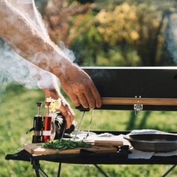 Set de Moulin à Poivre et Sel 2 Pièces pour Cuisine et Camping - 6