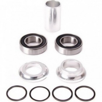 Merritt Sib Medium 19mm Sealed Bearing Silver for Bicycle - Compatible with 19/22mm Axles - 1