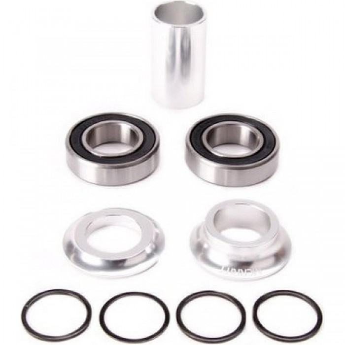 Merritt Sib Medium 19mm Sealed Bearing Silver for Bicycle - Compatible with 19/22mm Axles - 1