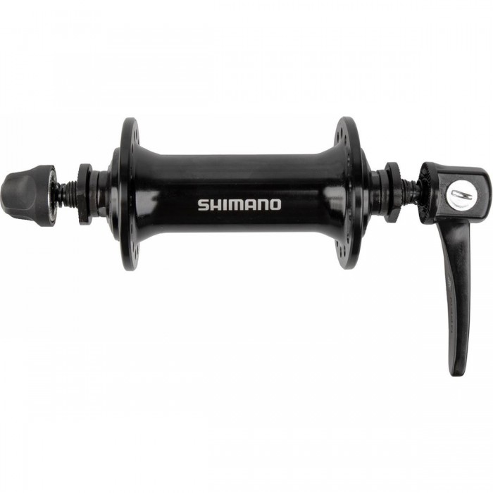 Mozzo Anteriore Shimano HB-RS300 Nero 28 Fori 100mm per Freni a Cerchio - 1 - Mozzo - 