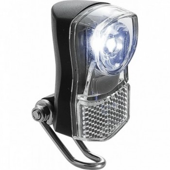 MVTEK Battery-Powered Front Light with 1 LED 72 Lumens and 2 Functions - 1