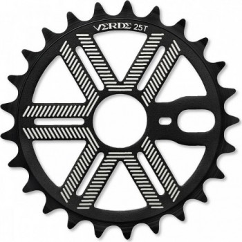 Green Recon 25T Black Aluminum 6061 Sprocket for Bicycle - Lightweight & Durable - 1