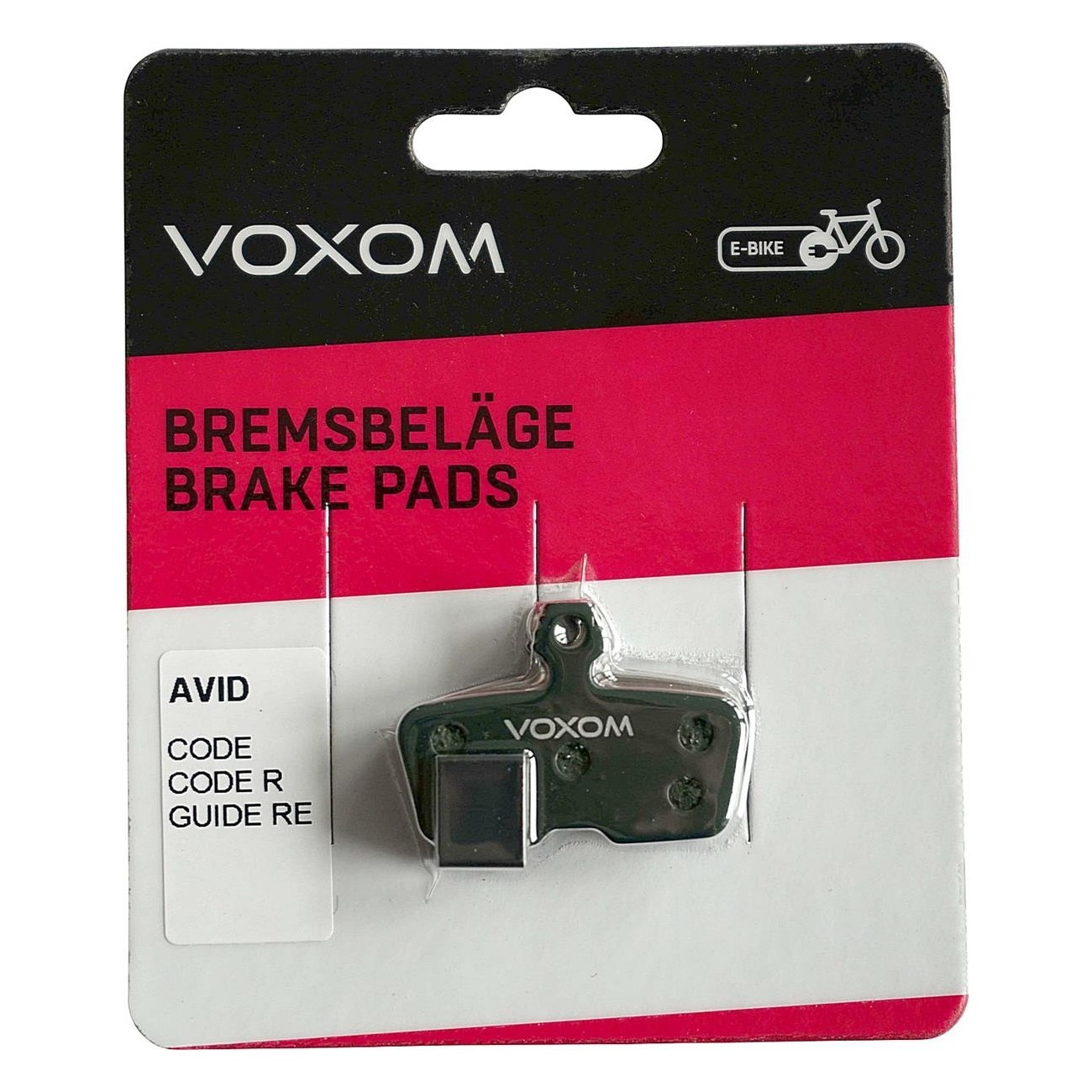 Plaquettes de frein à disque Voxom pour Avid Code, Code R, Guide RE - Renforcées Kevlar - 3