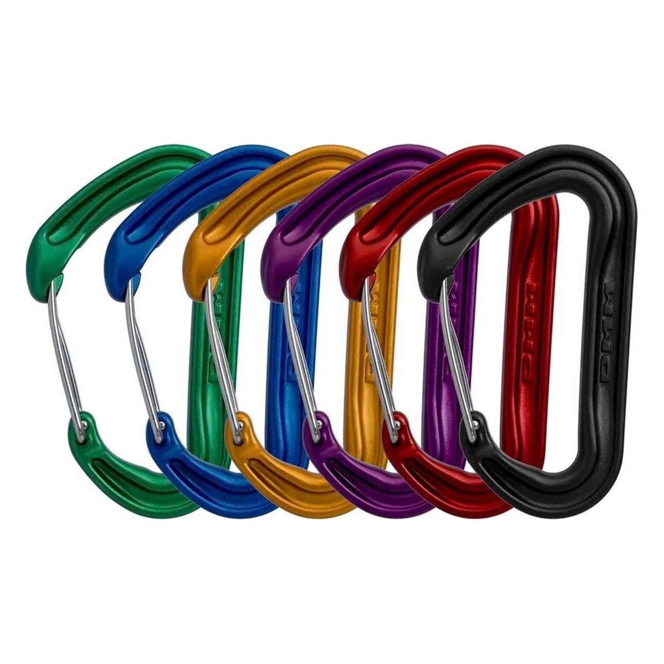 Set of 6 Assorted Aether Carabiners - Lightweight, Safe, and Durable for Climbing - 1